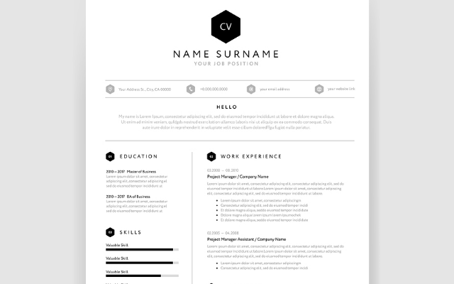 Modern Resume Template 2018 from www.careerone.com.au