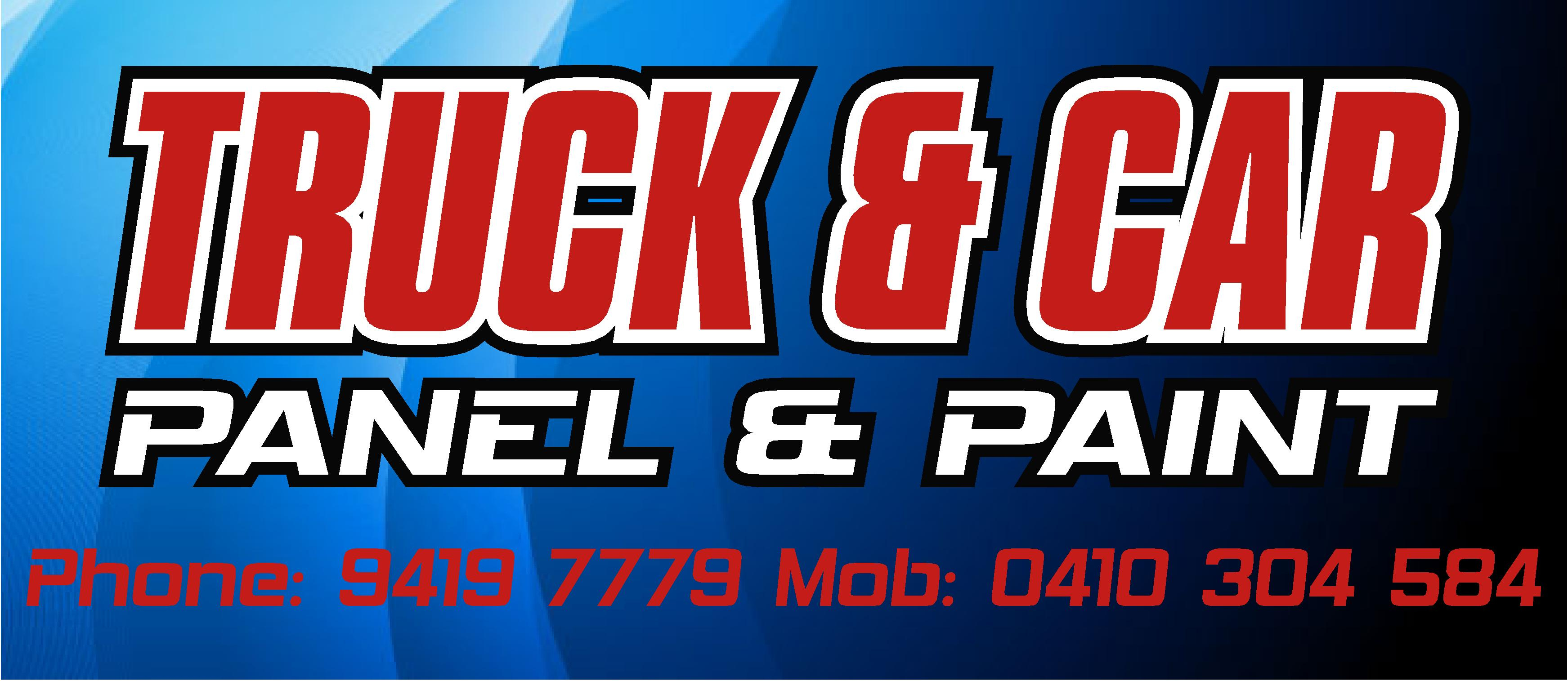 truck and car panel and paint